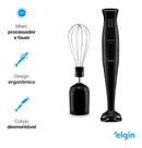 Mixer Turbo Chef 3 Em 1 200w Triturador E Fuet Elgin