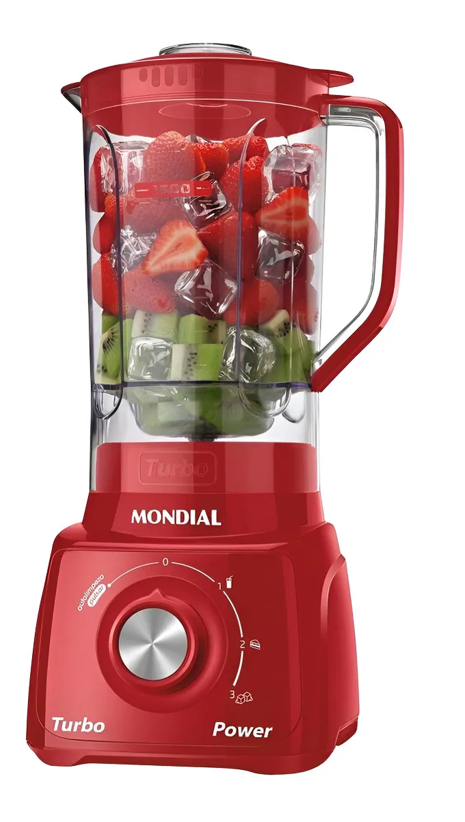 Liquidificador Turbo Power Mondial 550W L-99 FR